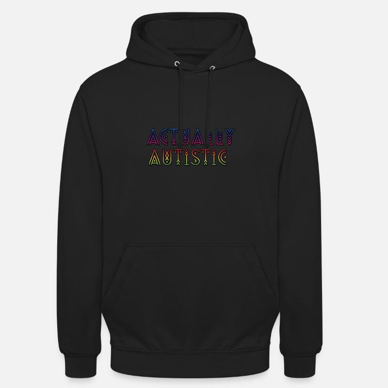 Actually Autistic - Boho - Unisex Hoodie - undefined