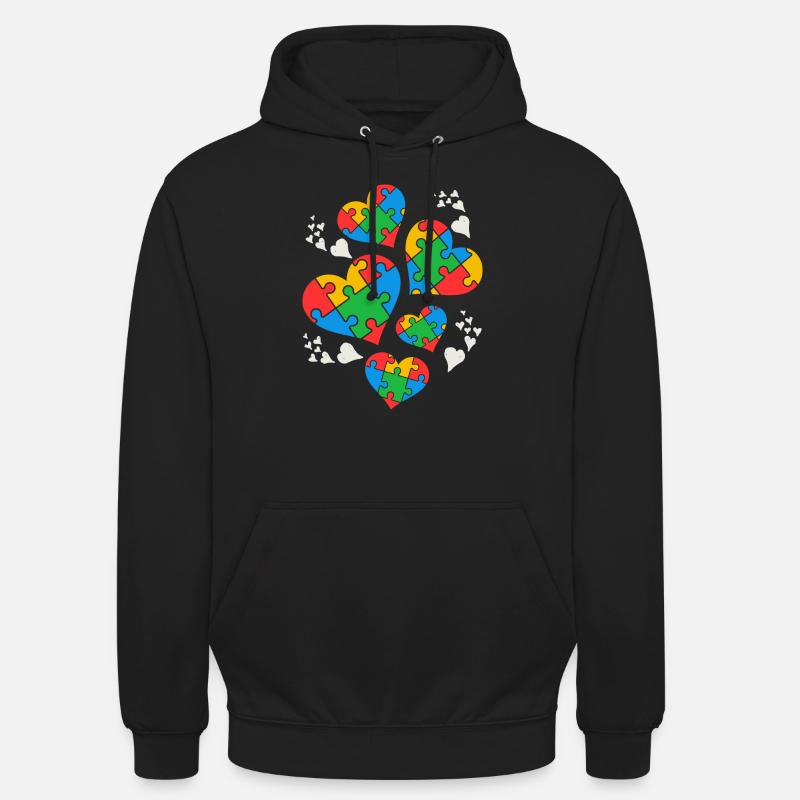 Autismus-Bewusstsein - Unisex Hoodie - Schwarz