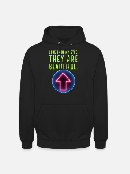 Beautiful eyes - Unisex Hoodie - Schwarz