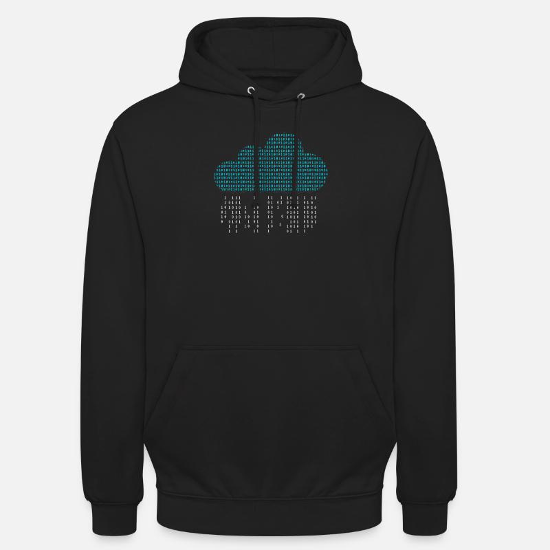 Software Engineer Binary Codes - Unisex Hoodie - black