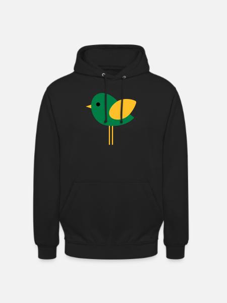 Vogel - Unisex Hoodie - Schwarz