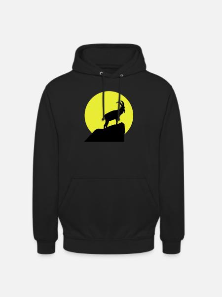Sternzeichen Steinbock - Unisex Hoodie - Schwarz