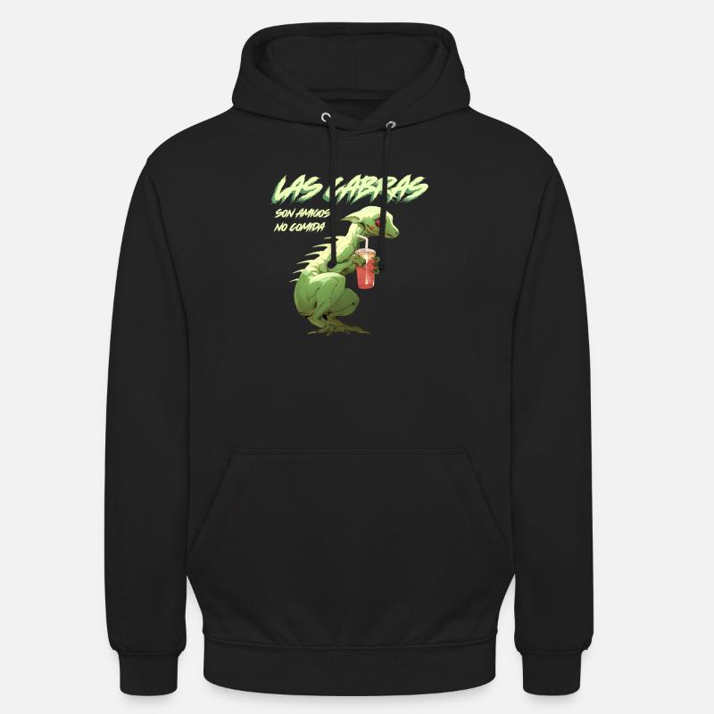 Las Cabras Son Amigos No Comida - Unisex Hoodie - black