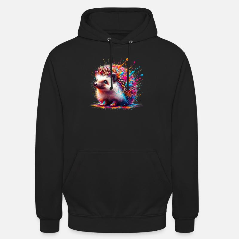 Igel - Unisex Hoodie - Schwarz