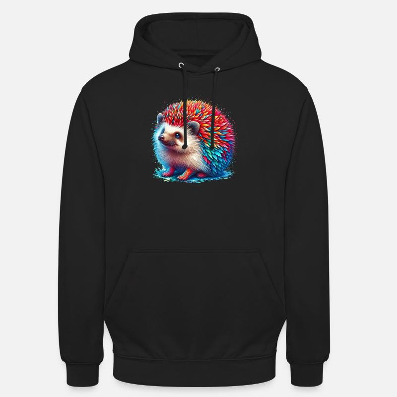 Igel - Unisex Hoodie - Schwarz
