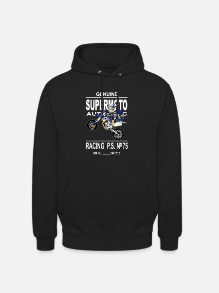 Supermoto - Unisex Hoodie - Schwarz