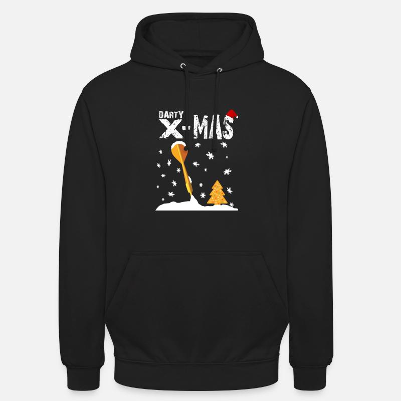 Darty x - max - Sweat-shirt à capuche unisexe - noir