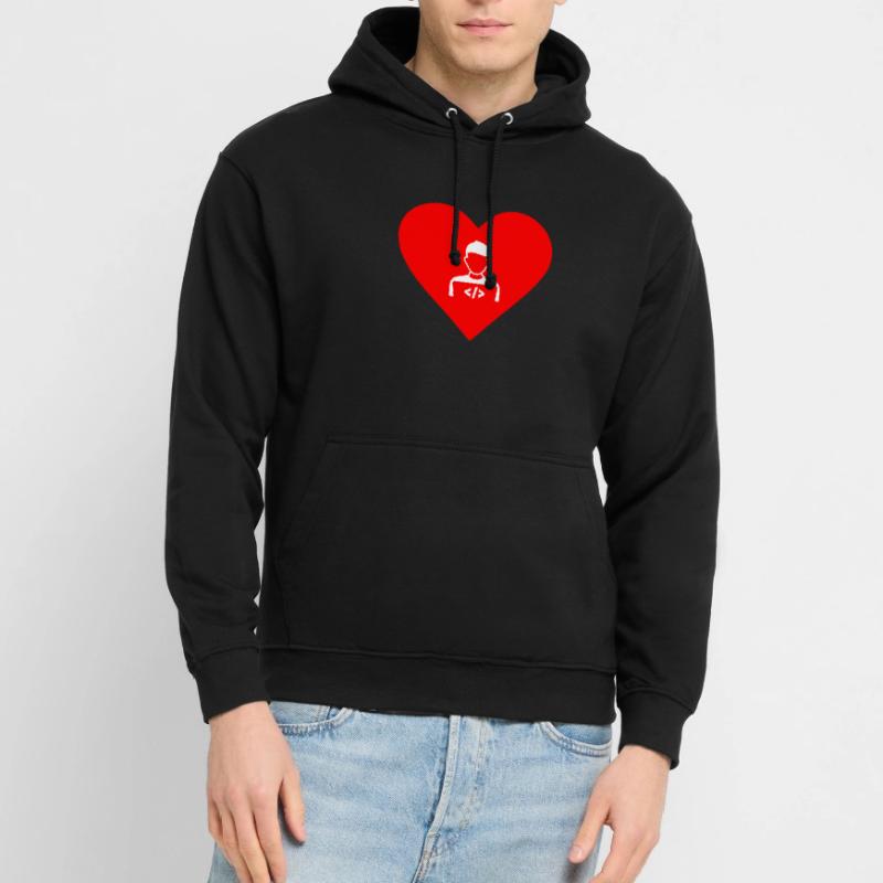 Verliebt in Software Developer, Softwareentwickler Unisex Hoodie