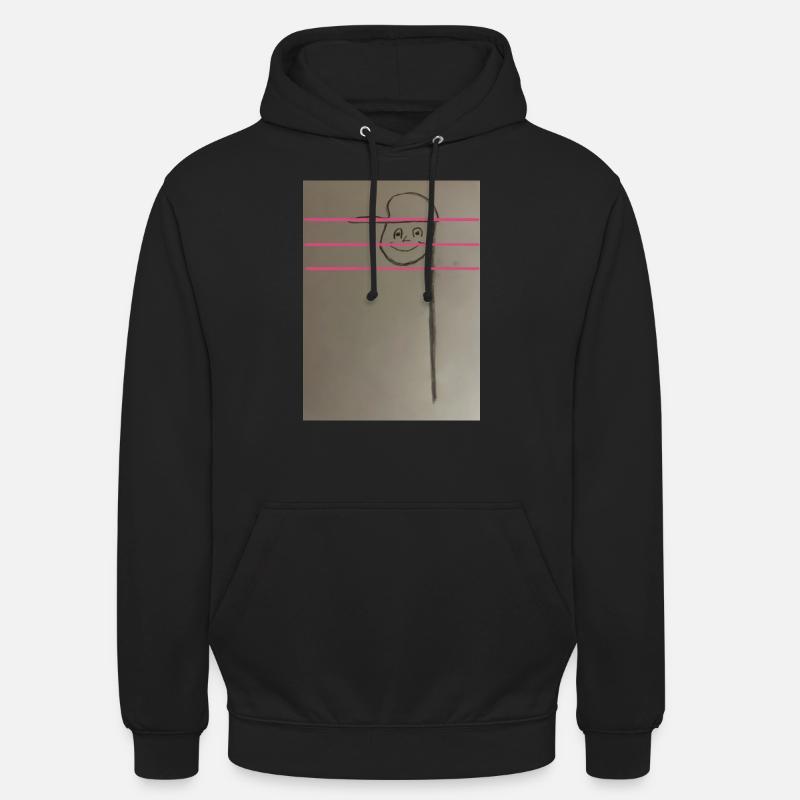 La note - Sweat-shirt à capuche unisexe - noir