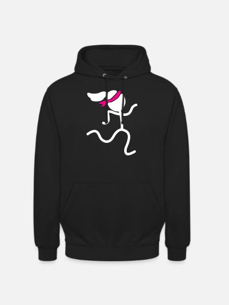 Sport Race Running - Unisex Hoodie - black