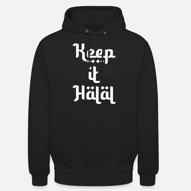 keep it halal gift - Unisex Hoodie - black