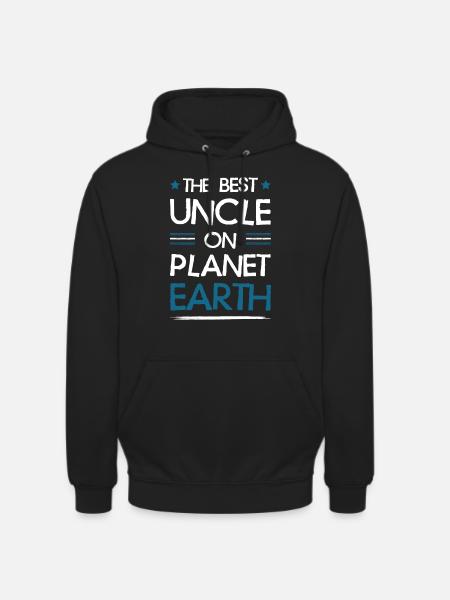 Best Uncle Saying - Unisex Hoodie - black