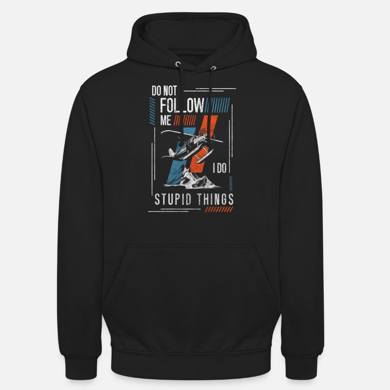 Skydive Luft Pilot - Unisex Hoodie - Schwarz
