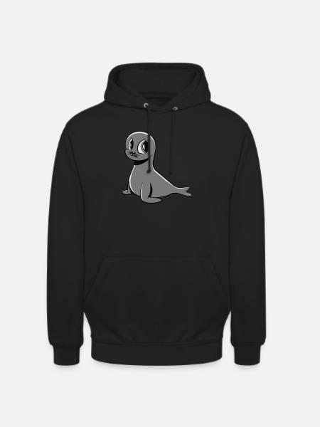 See cute - Unisex Hoodie - black