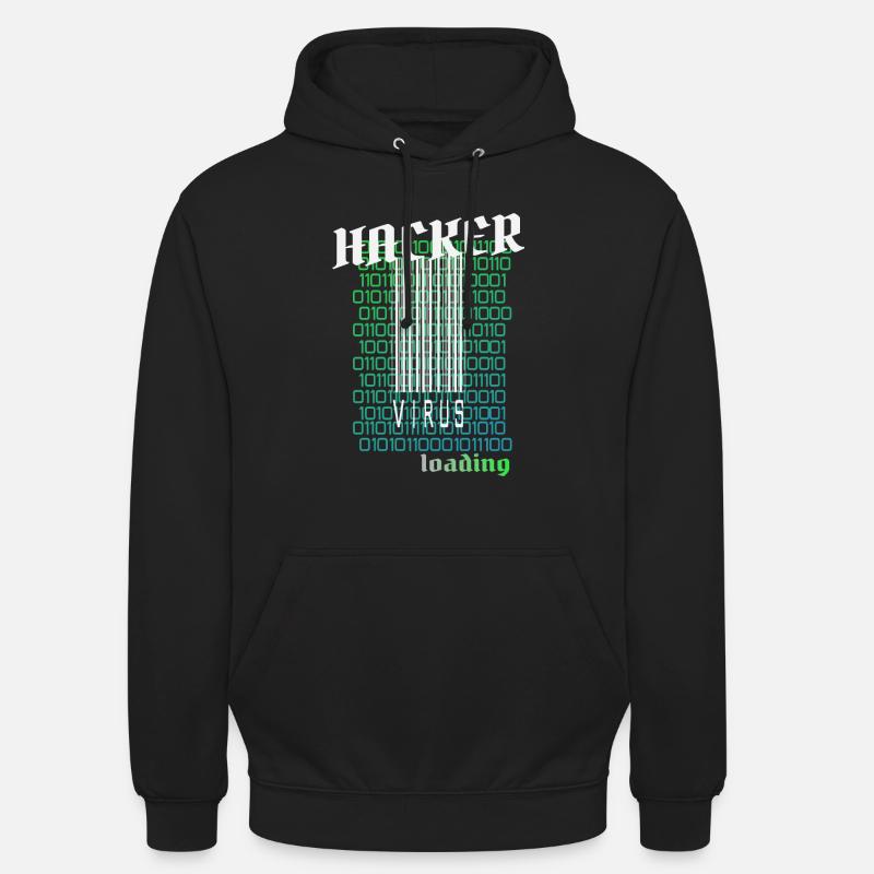 Anonymous, Hacker - Unisex Hoodie - Schwarz