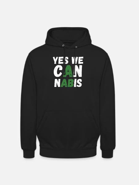 Yes We Cannabis! - Unisex Hoodie - Schwarz
