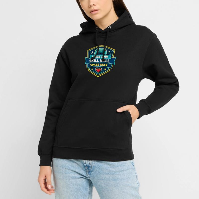 Level Low Skill Null Spass Max Unisex Hoodie