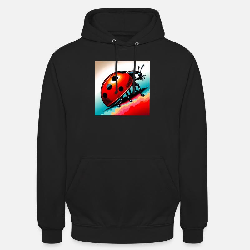 Marienkäfer - Unisex Hoodie - Schwarz