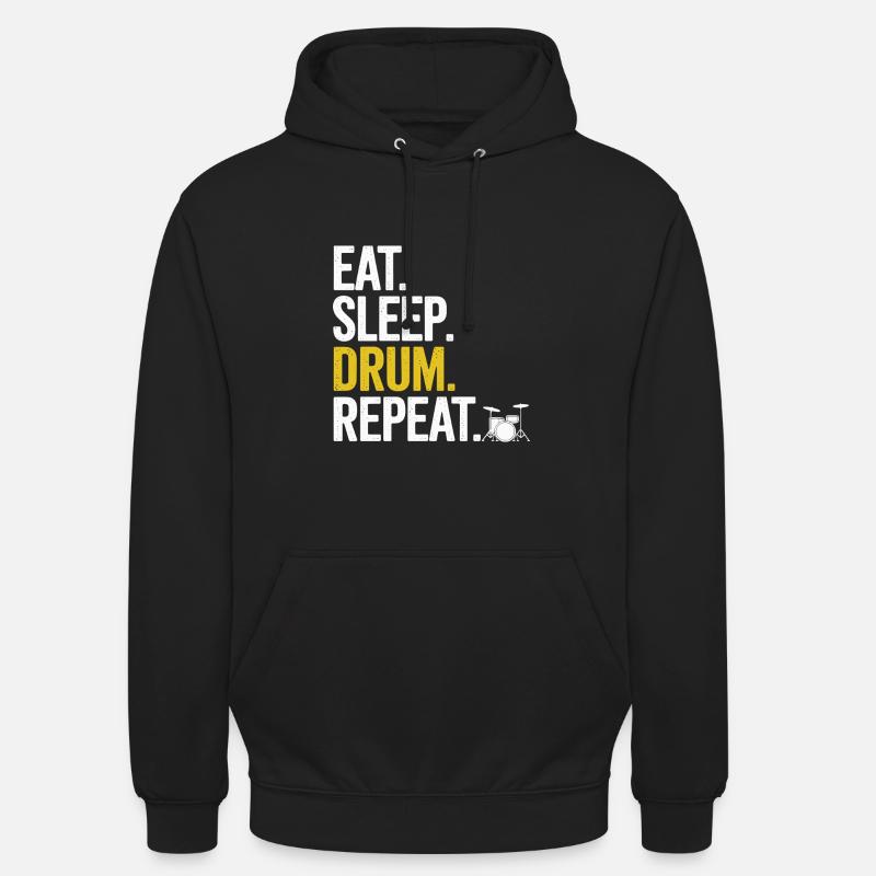 Drums Drummers Drummers - Unisex Hoodie - black