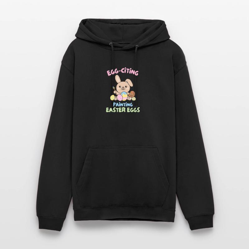 cute bunnies for Easter with Easter eggs bunny Unisex Hoodie
