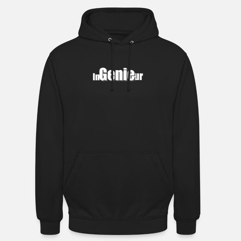 engineer engineer - Unisex Hoodie - black