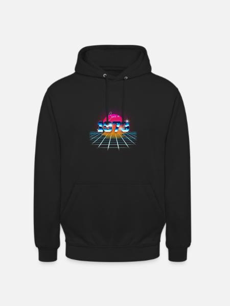 Born in 1973 - Unisex Hoodie - black