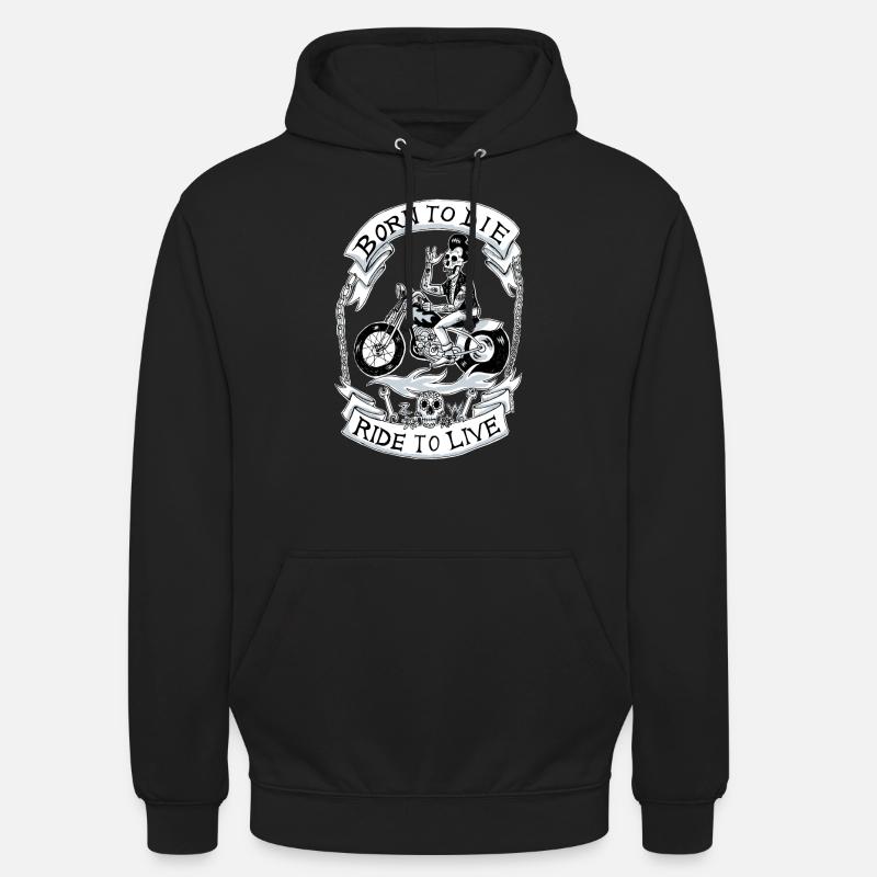 borntoride - Unisex Hoodie - black