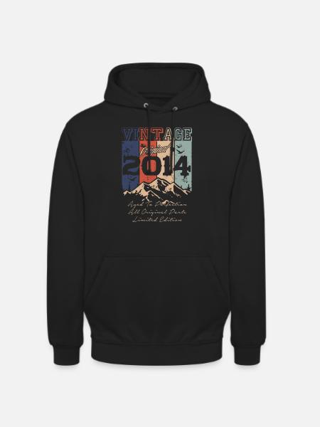 Legendärer Jahrgang 2014 - Unisex Hoodie - Schwarz