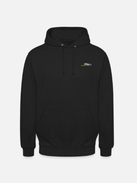 Back To The Future Embroidered DeLorean - Unisex Hoodie - black