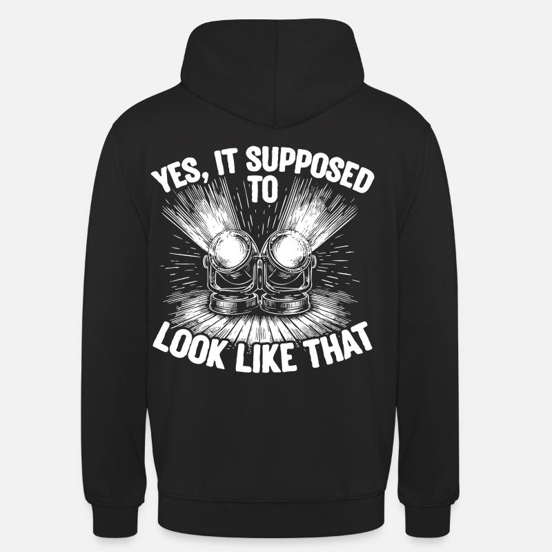 Lichttechniker Beleuchtungstechniker Lichttechnik - Unisex Hoodie - Schwarz