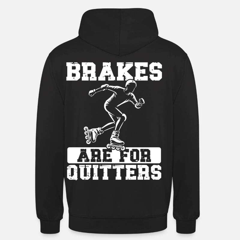 Inline Skating Rollerblading Inline Skates - Unisex Hoodie - Schwarz