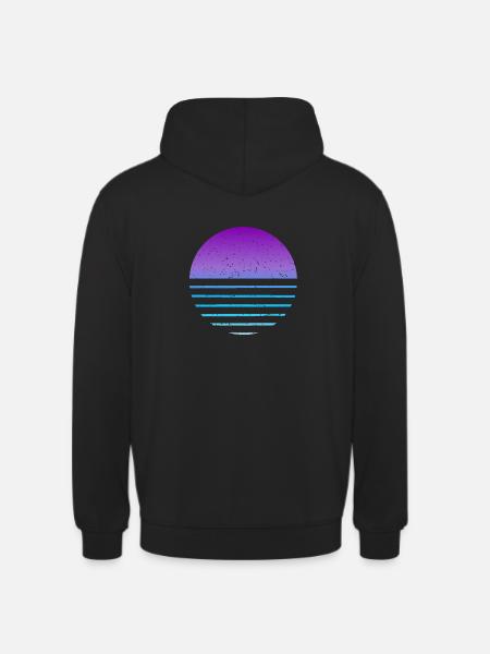 Design BPC Circle - Sweat-shirt à capuche unisexe - noir