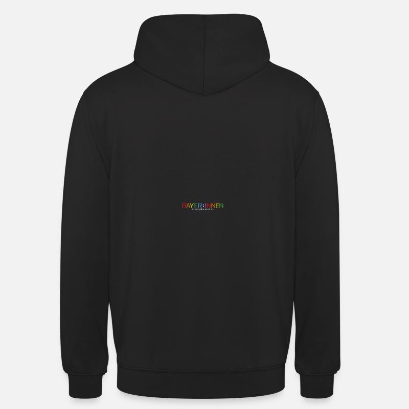 BAVARIA SÖDER LANGUE GENRÉE - Sweat-shirt à capuche unisexe - noir