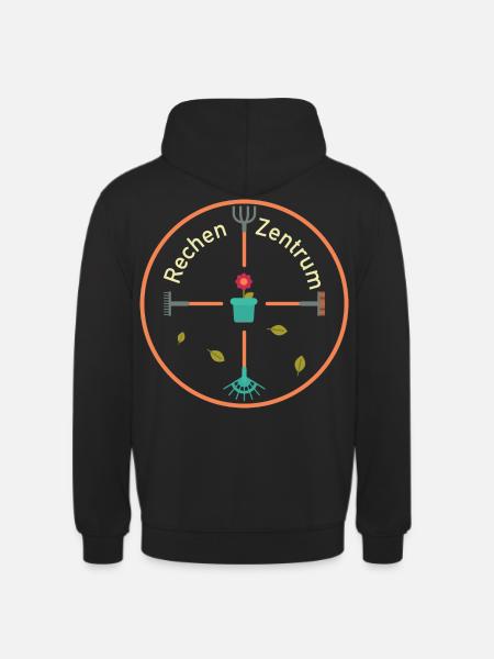 Rechenzentrum Garten Rechen Gärtner Gartenarbeit - Unisex Hoodie - Schwarz