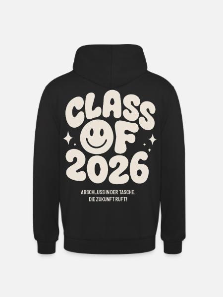 Abschluss 2026 - die Zukunft ruft! - Unisex Hoodie - Schwarz