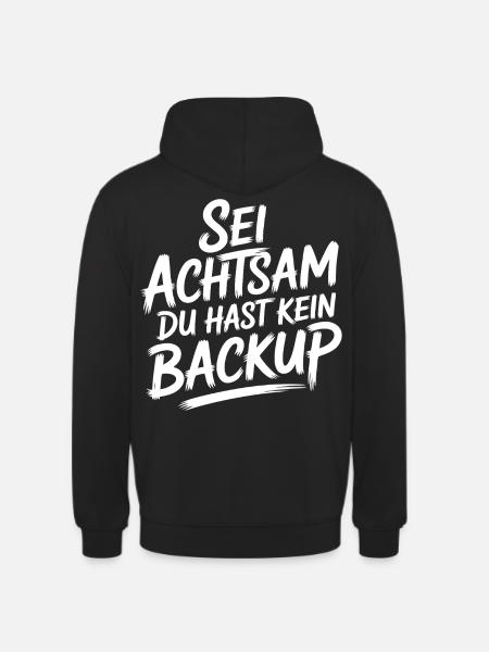 Achtsamkeit - Unisex Hoodie - Schwarz