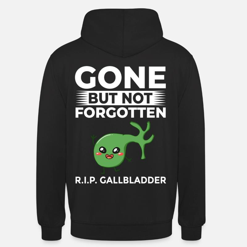 Gallbladder Gallbladder Removal Surgery - Unisex Hoodie - black