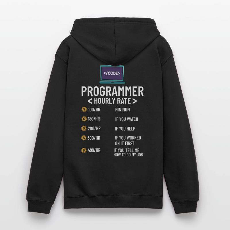 Programmeur Programmation Ordinateur Développeur Pc Sweat-shirt à capuche unisexe