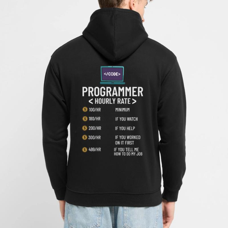 Programmeur Programmation Ordinateur Développeur Pc Sweat-shirt à capuche unisexe