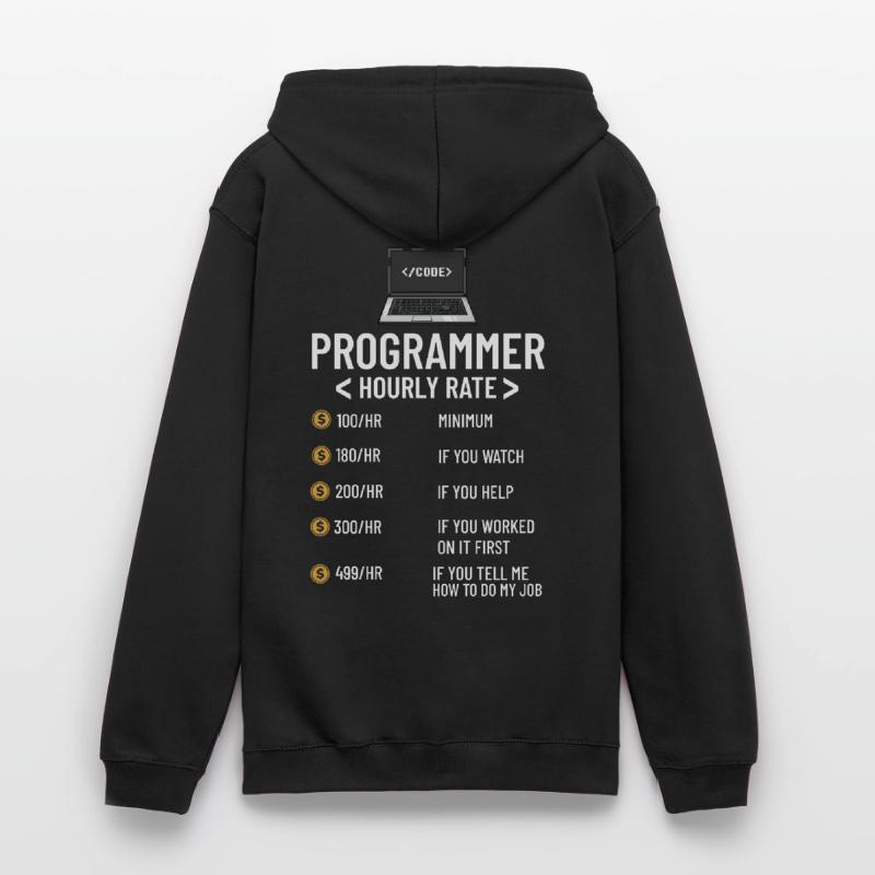 Programmeur Programmation Ordinateur Développeur Pc Sweat-shirt à capuche unisexe
