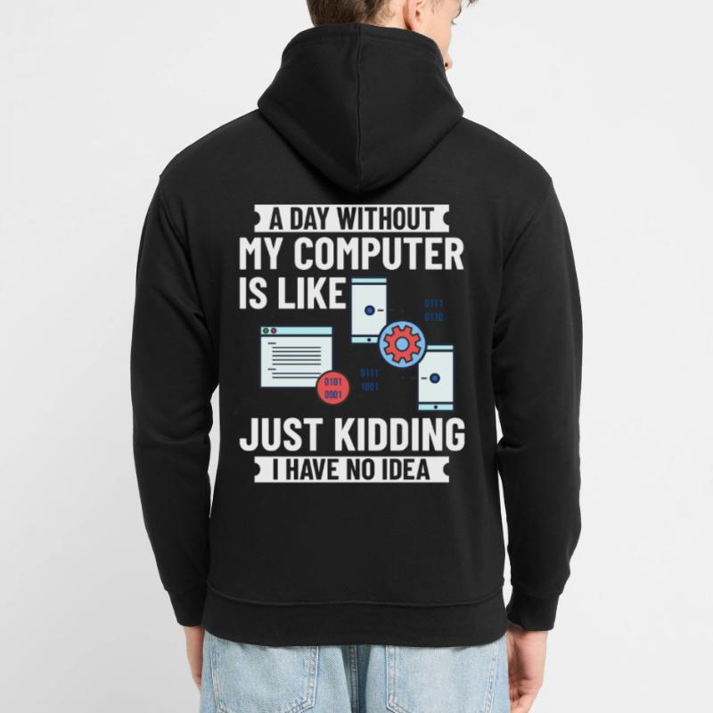 Programmeur Programmation Ordinateur Développeur Pc Sweat-shirt à capuche unisexe