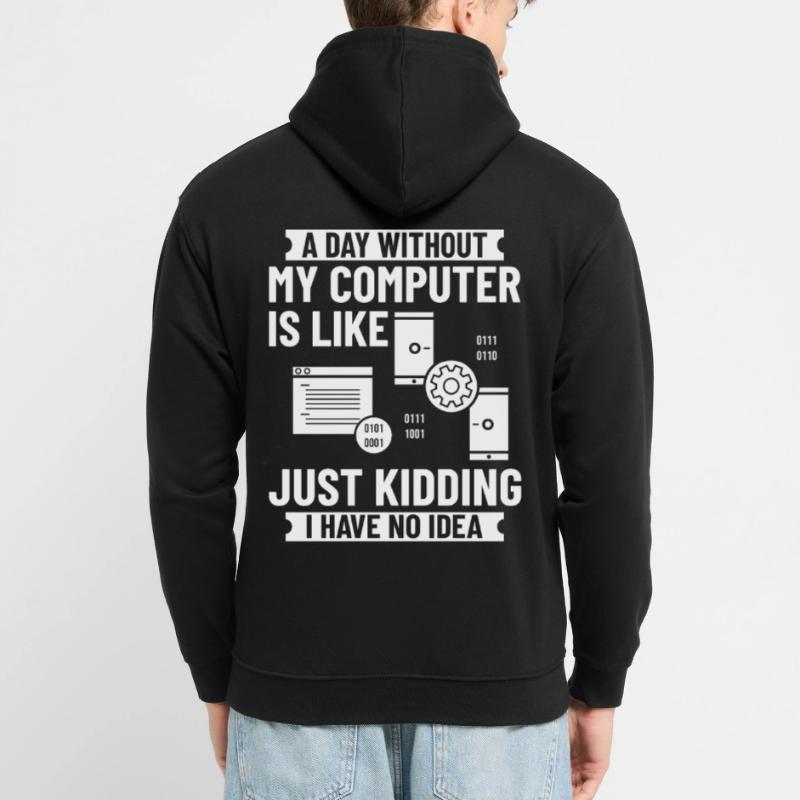 Programmeur Programmation Ordinateur Développeur Pc Sweat-shirt à capuche unisexe