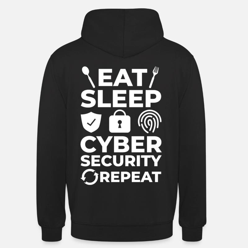 Cyber Security Information Computer Sicherheit - Unisex Hoodie - black
