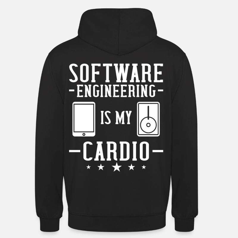 Software Engineering Softwaretechnik Ingenieur - Unisex Hoodie - Schwarz