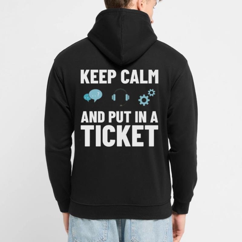 Support technique Assistance technique informatique Helpdesk Sweat-shirt à capuche unisexe