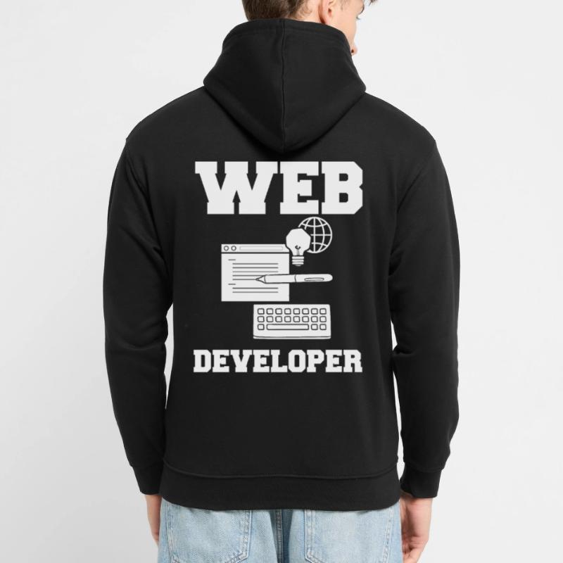 Développeur Web Developer Manager de développement Web Sweat-shirt à capuche unisexe