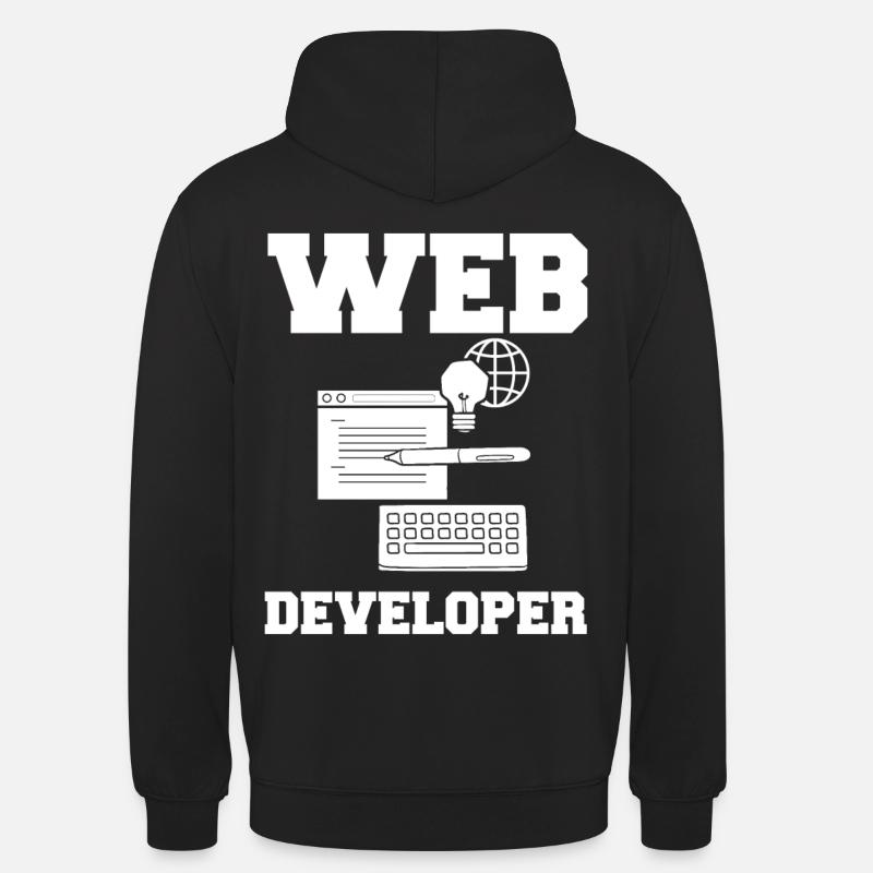 Web Entwicklung Webentwickler Entwickler Manager - Unisex Hoodie - Schwarz