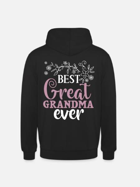 Urgroßmutter Oma Uroma Urgroßeltern Großmutter - Unisex Hoodie - Schwarz