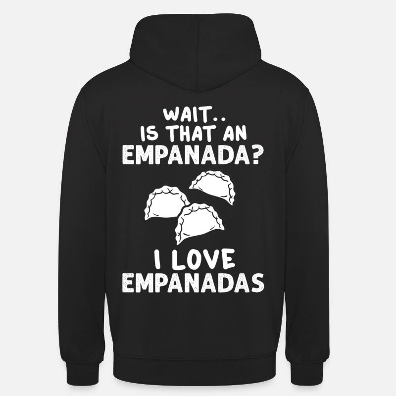 Empanada Argentine Dumpling Espagne - Sweat-shirt à capuche unisexe - noir
