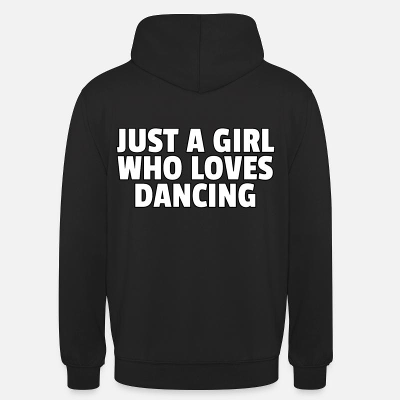 Danse Danseuse Danseuse Cadeau drôle - Sweat-shirt à capuche unisexe - noir